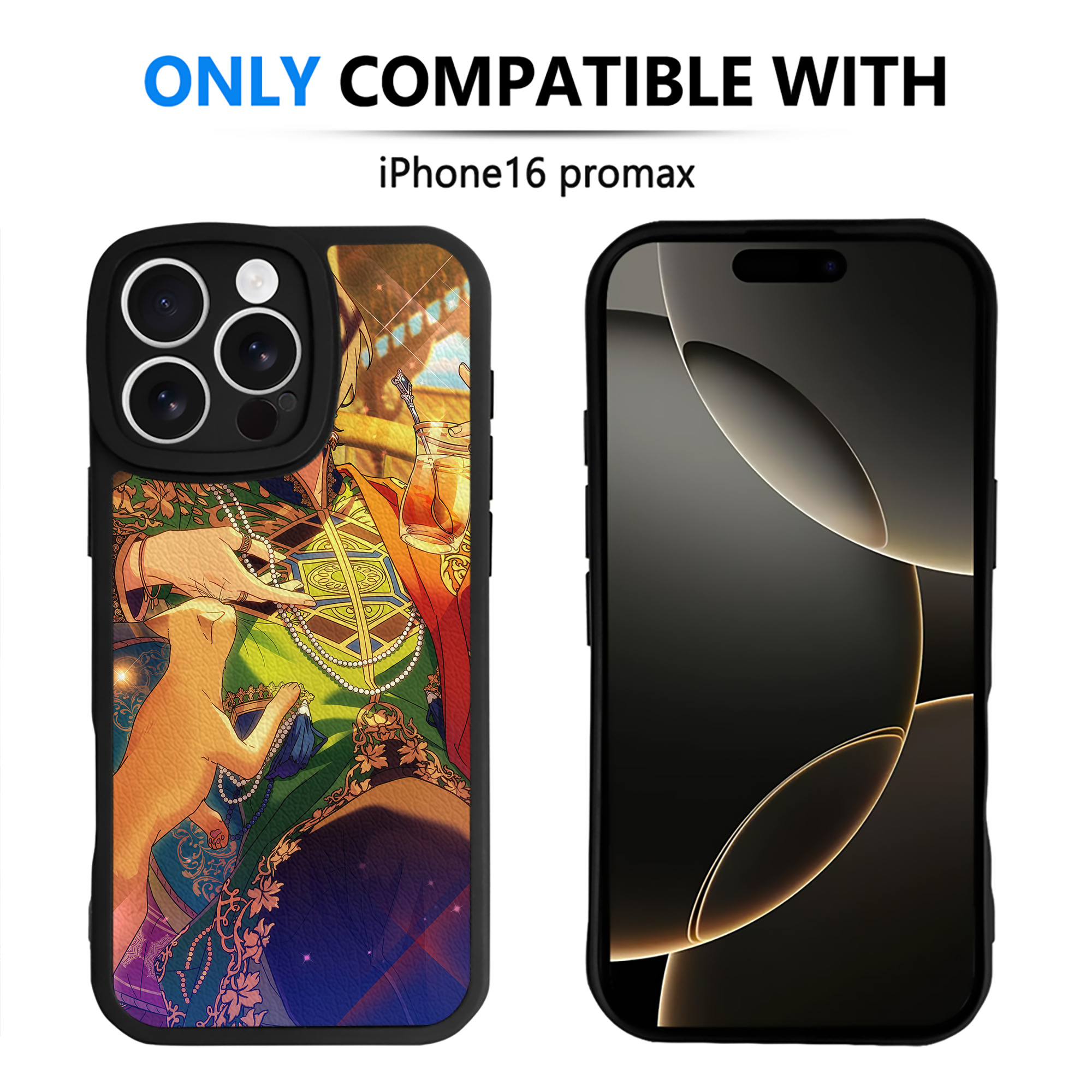 （画像用） あんさんぶるスターズ! Ensemble Stars 【iPhone 16シリーズ対応】シリコンスマホケース（レザー調） 材質：シリコン
